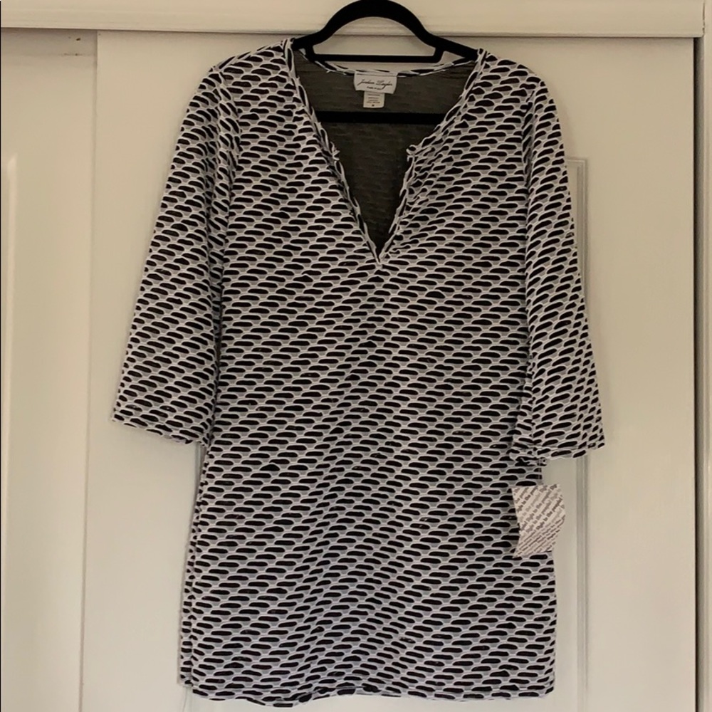 Jordan Taylor black & white cover up Sz M, NWT